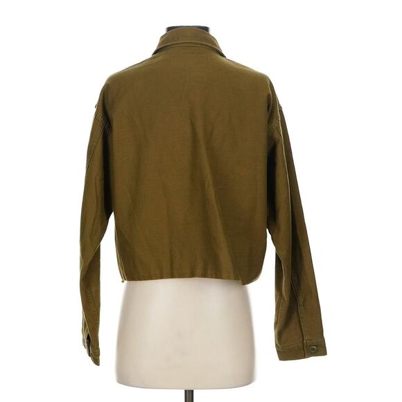 Spick And Span Japan Military Cropped Jacket Khaki Green XS - M - Picture 3 of 4